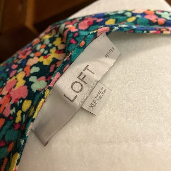 LOFT Midi Floral Dress - Picture 7 of 7